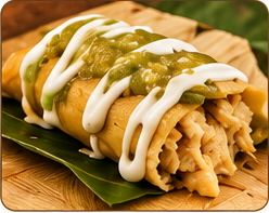 Chicken tamale