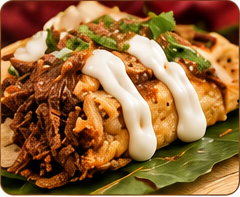 Beef tamale
