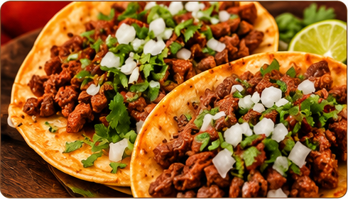 Adobada tacos