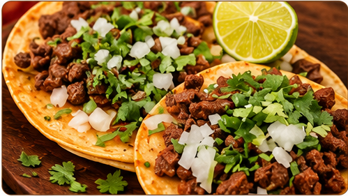 Carne asada tacos